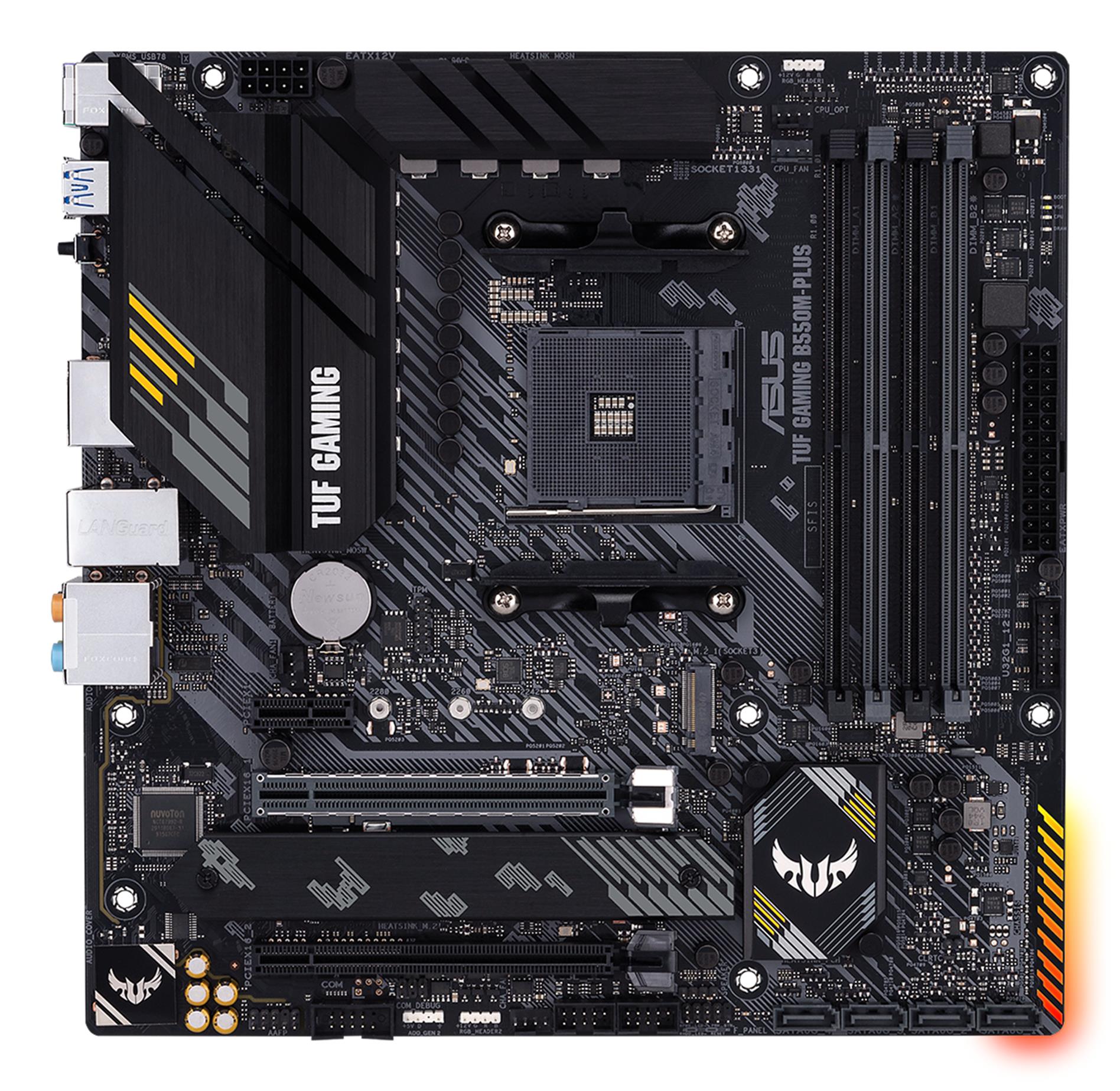 Mātesplate ASUS TUF Gaming B550M-Plus SAM4 Micro-ATX DDR4