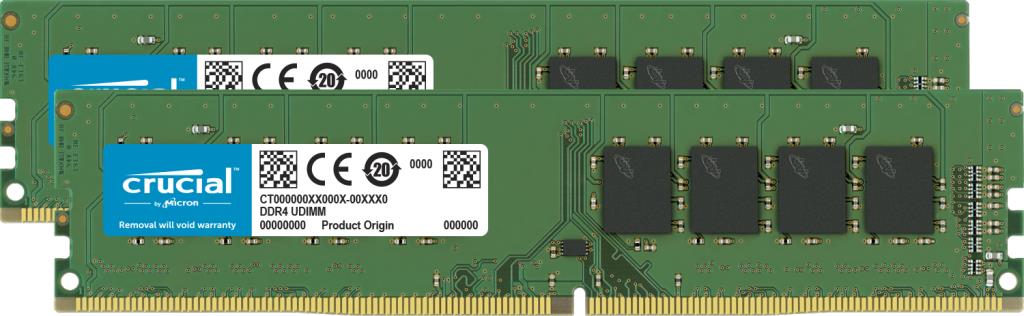 Operatīvā atmiņa CRUCIAL 32GB (2x16GB) DDR4 PC25600