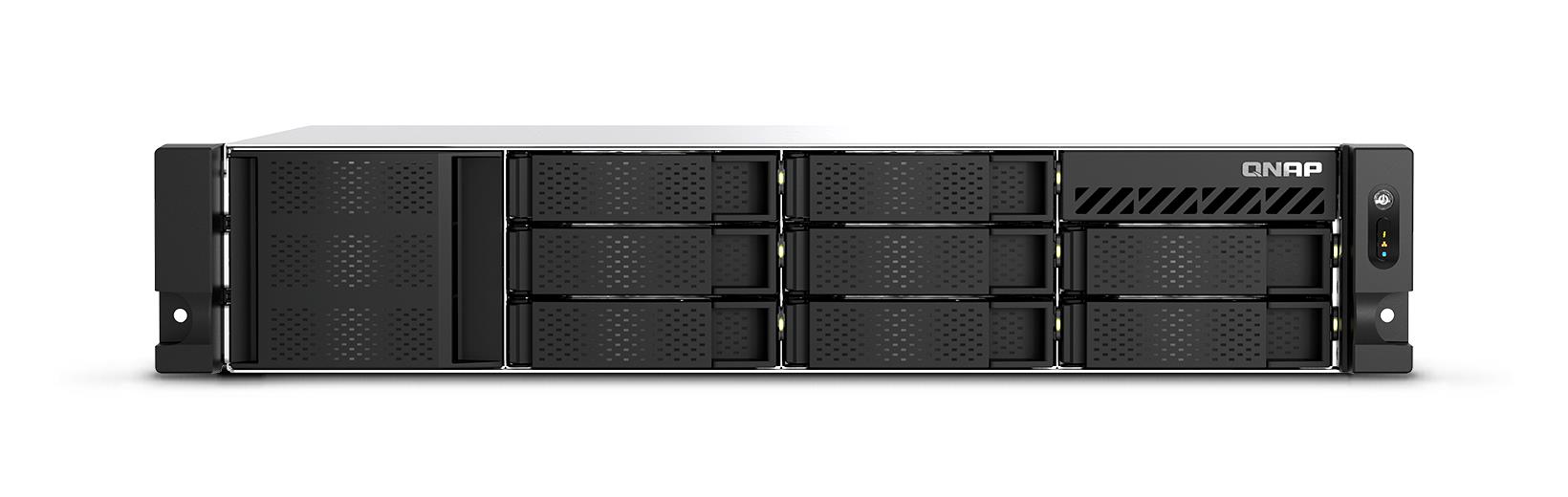QNAP TS-855EU-8G tīkla krātuve 8 vietu 2U Rack 8GB