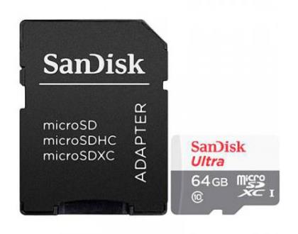 SanDisk Micro SDXC 64GB UHS-I atmiņas karte