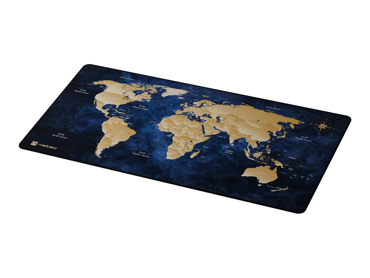 NATEC Mouse pad World Deep Blue 800x400