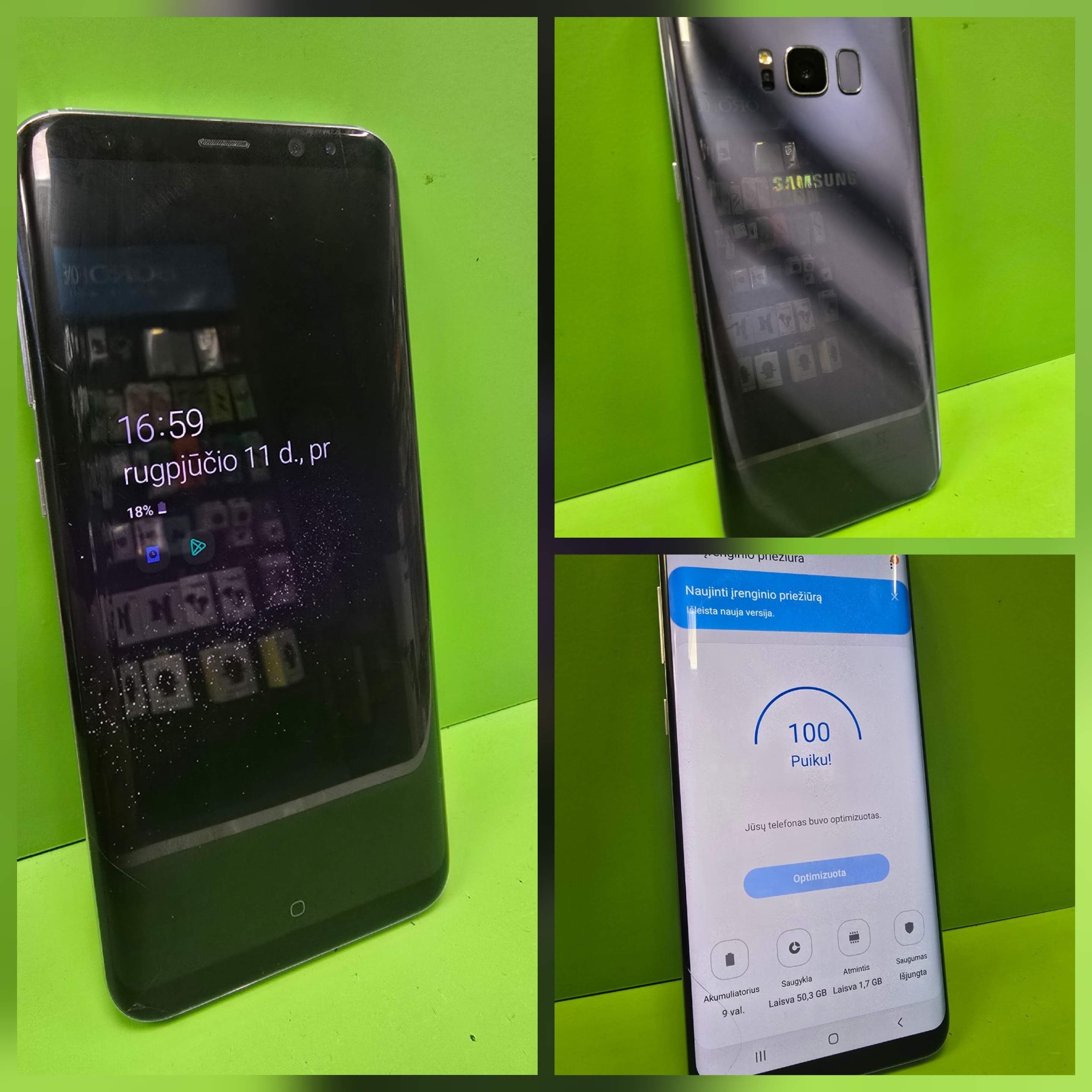 Samsung Galaxy S8+ G955 64GB (Lietota prece)