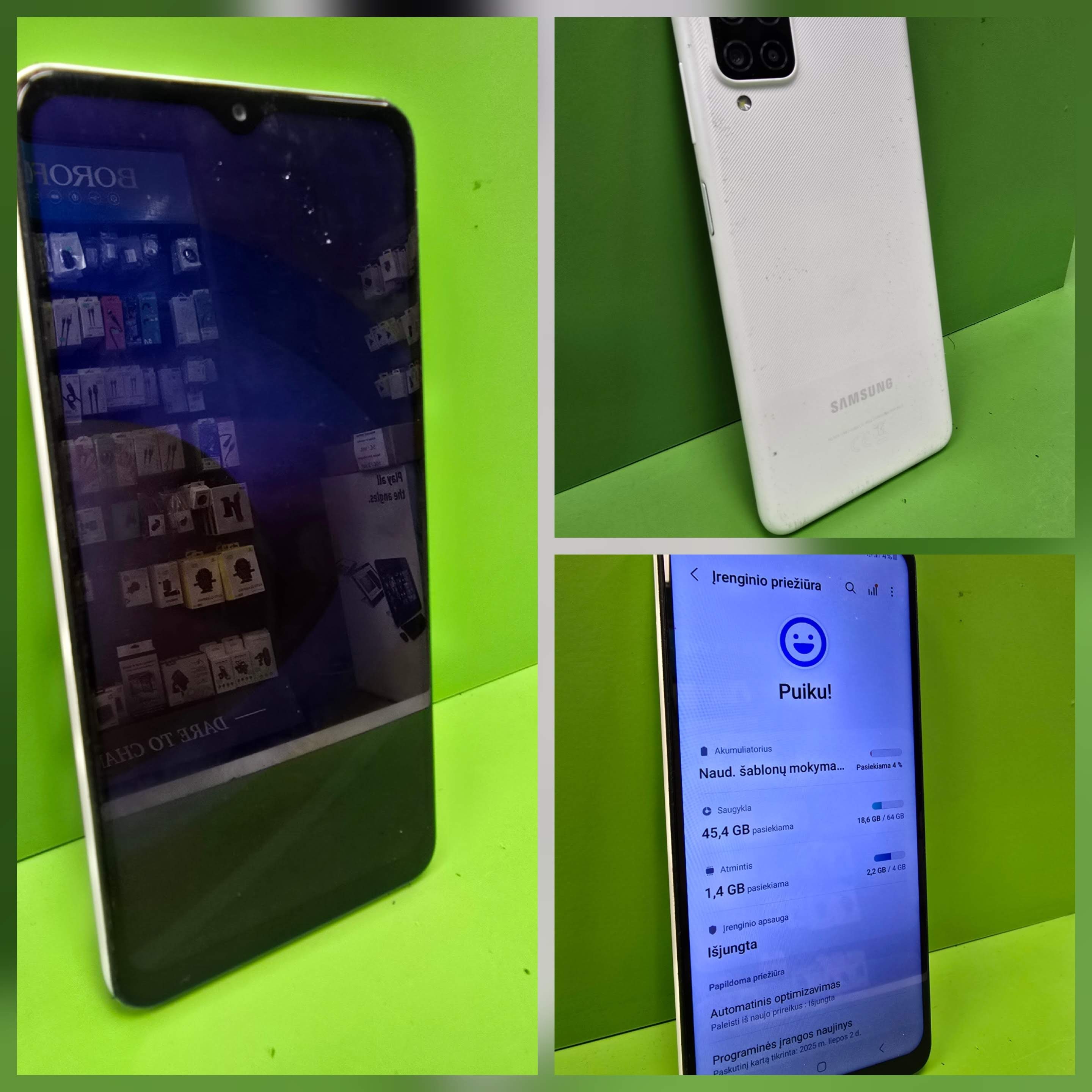 Samsung Galaxy A12 64GB (Lietota prece)