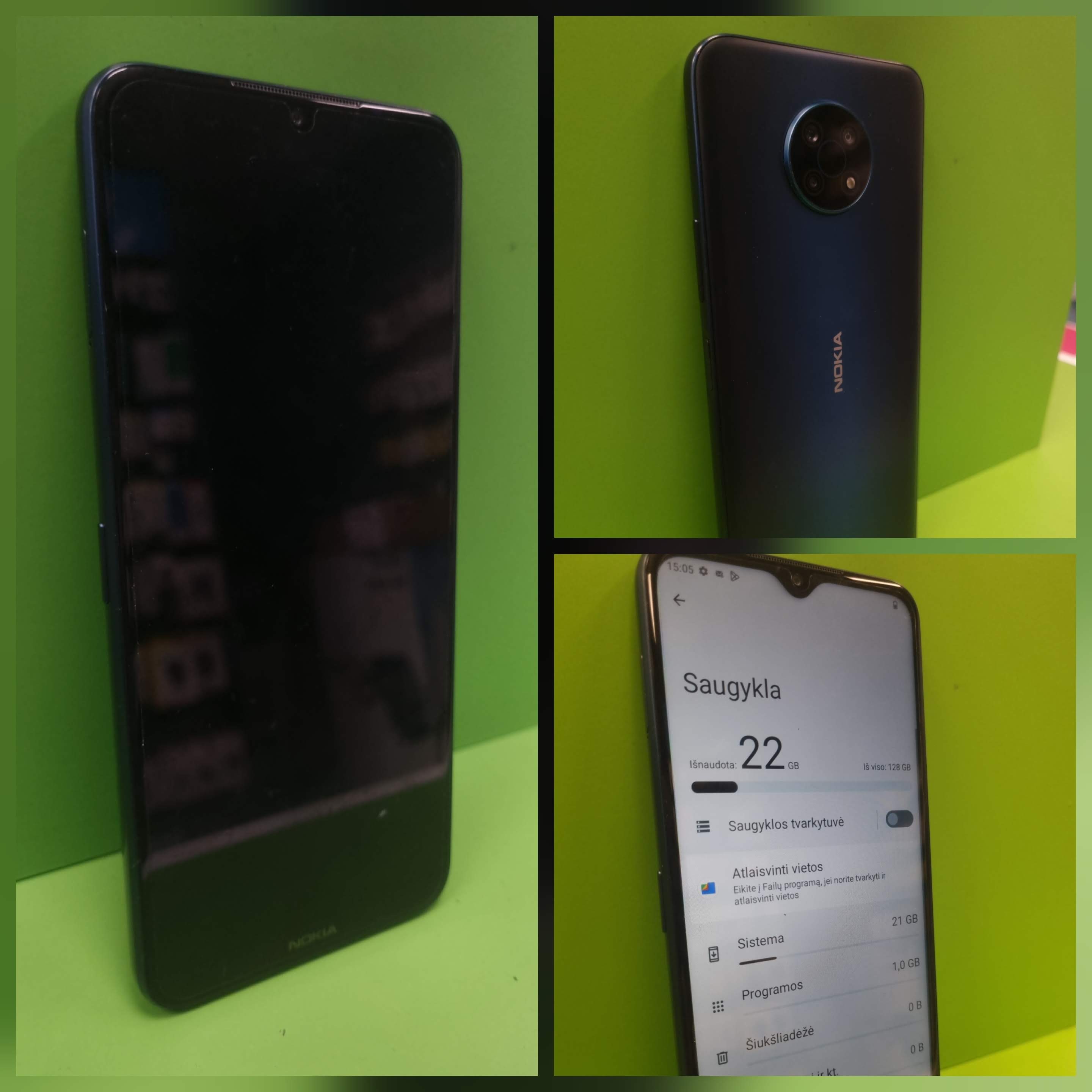Nokia G50 128GB (Lietota prece)