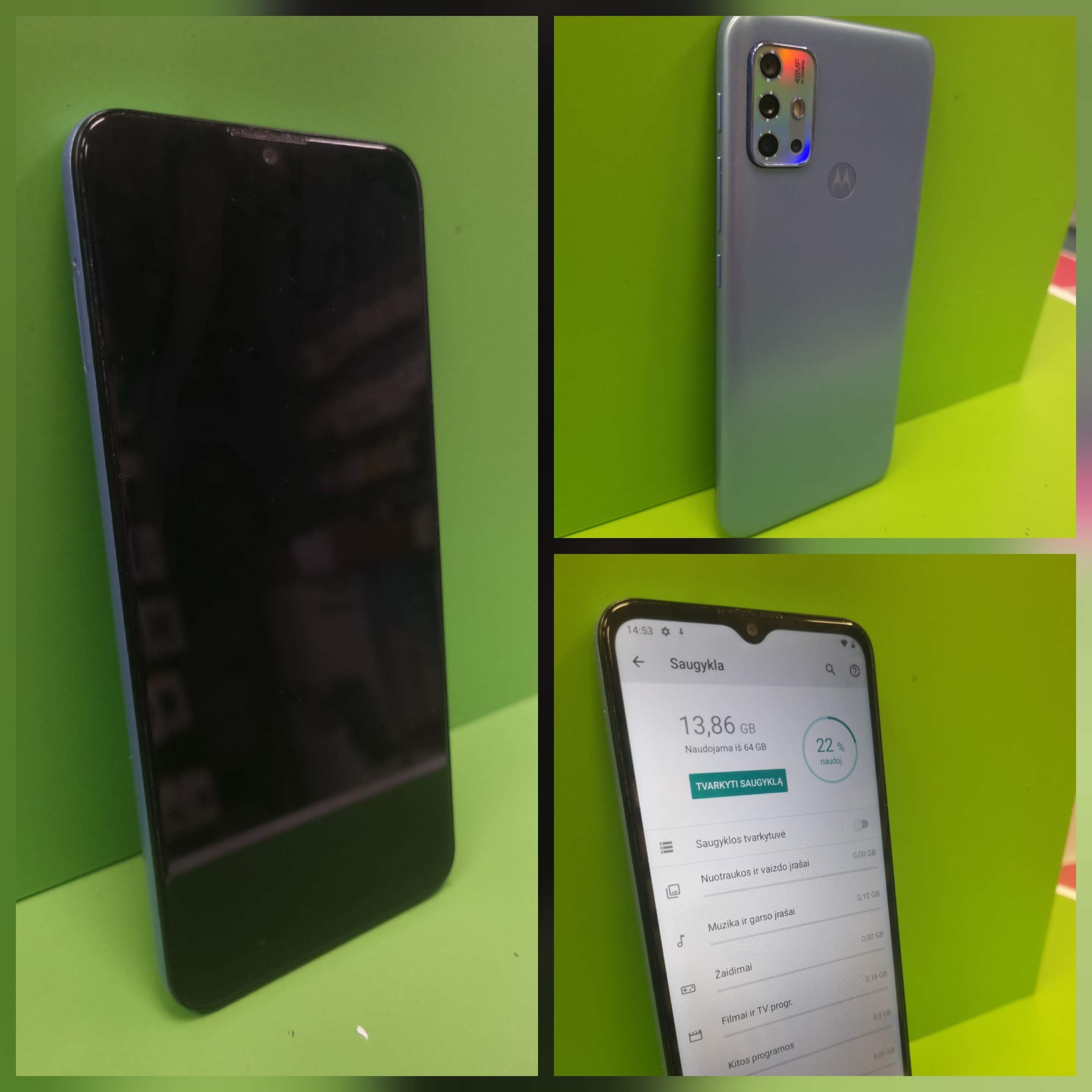 Motorola moto g(20) 64GB (Lietota prece)