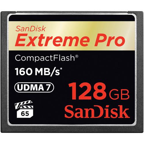 Atmiņas karte SANDISK CompactFlash 128GB