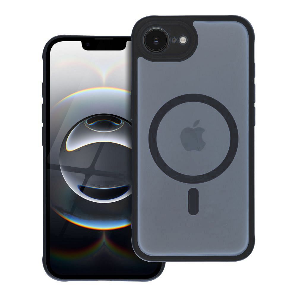 Maciņš for Xiaomi Redmi NOTE 15 5G Full Matēts Mag Maciņš saderīgs ar MagSafe melns
