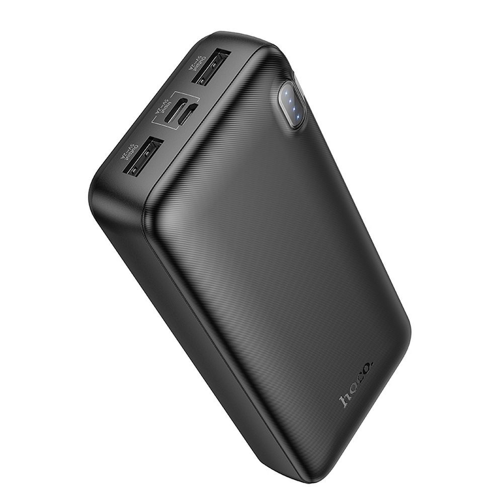 Portatīvais lādētājs (m) Hoco 20000 mAh 2A J128A melns