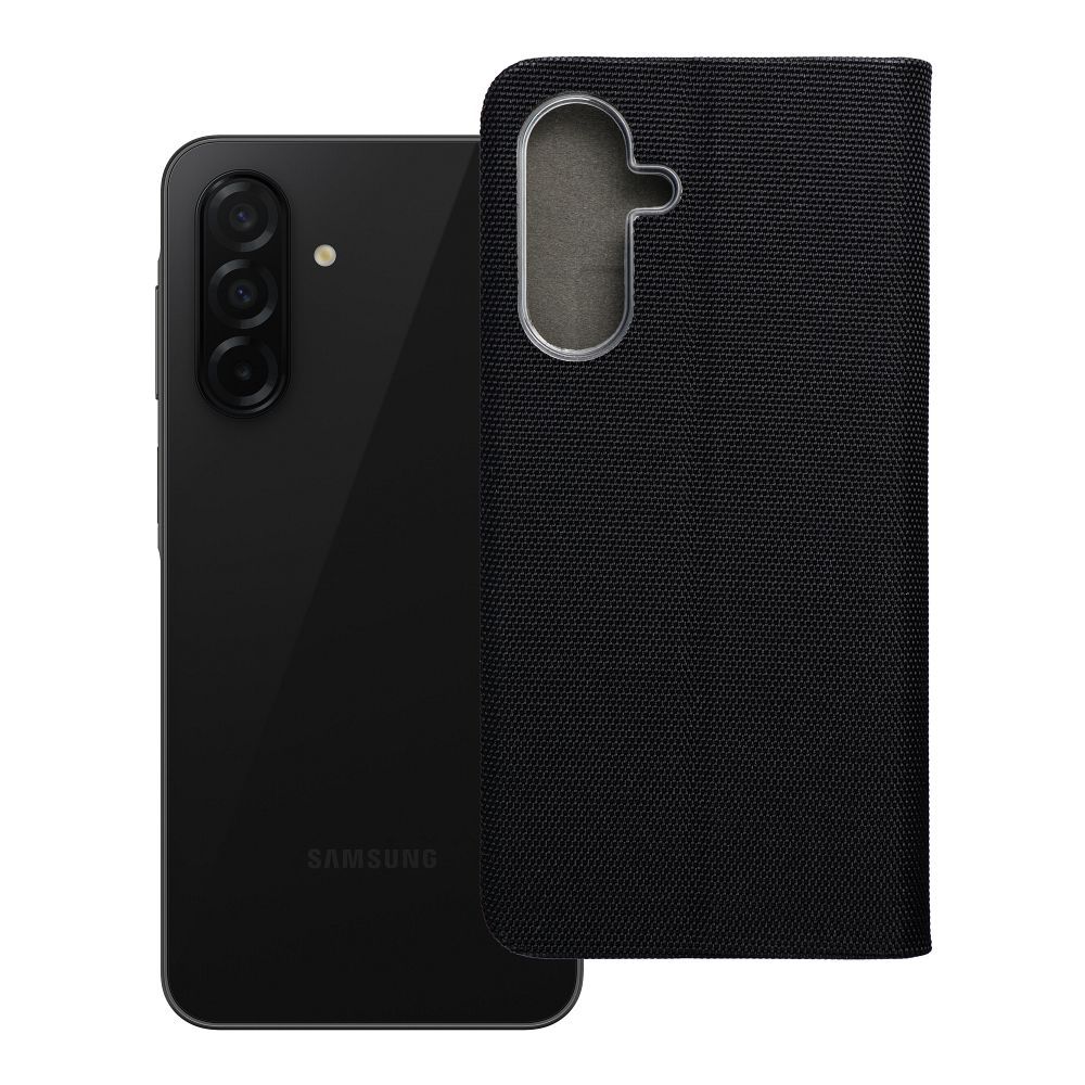 SENSITIVE grāmatas tipa viedtālruņa apvalks SAMSUNG A26 5G melna