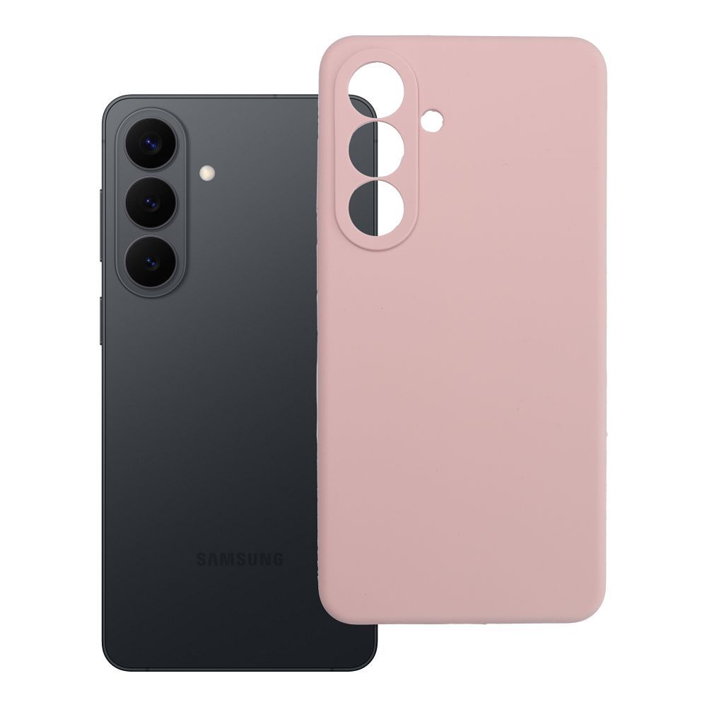 SILIKONA 2mm korpuss priekš SAMSUNG S26 Plus sand pink