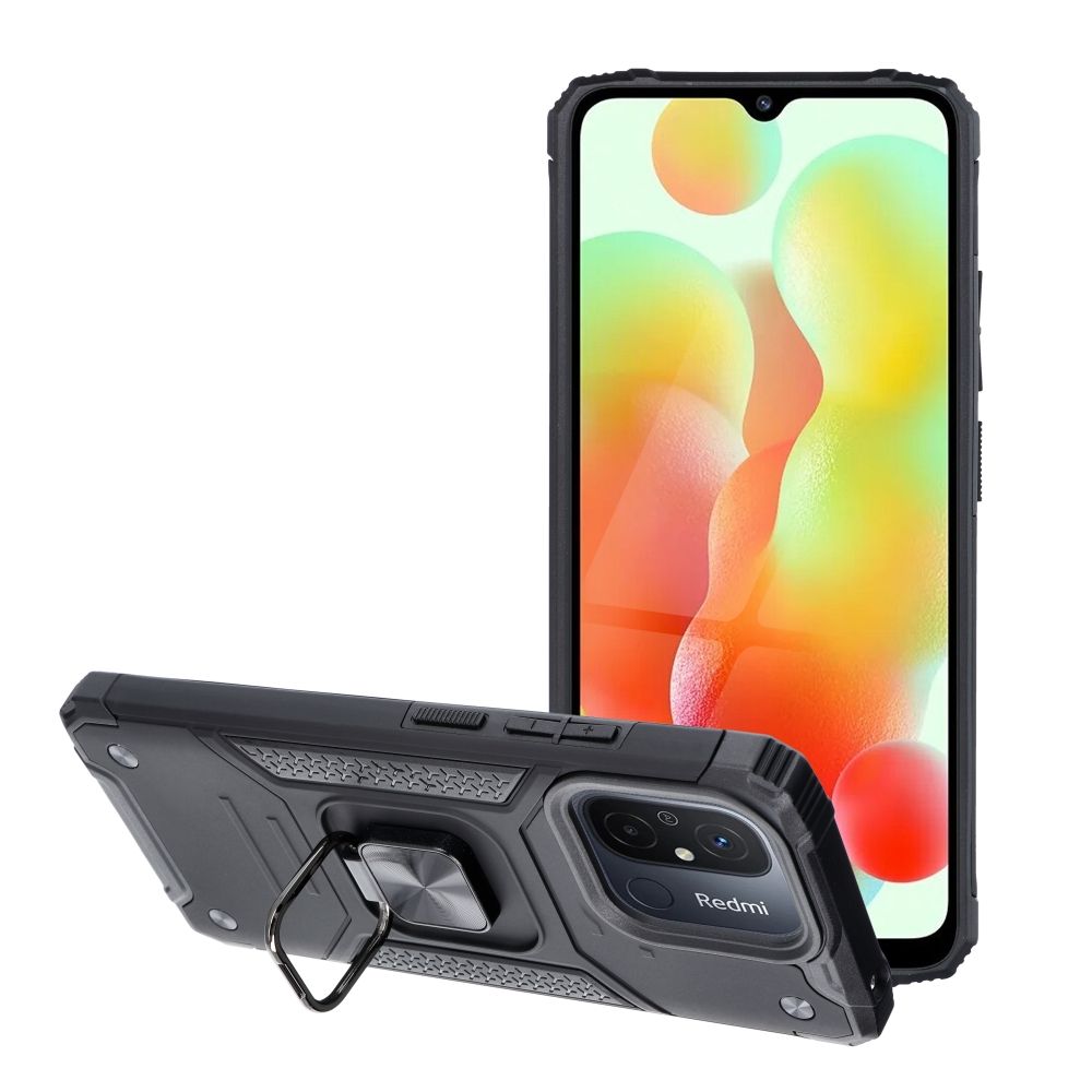 NITRO viedtālruņa apvalks XIAOMI Redmi 12C melns