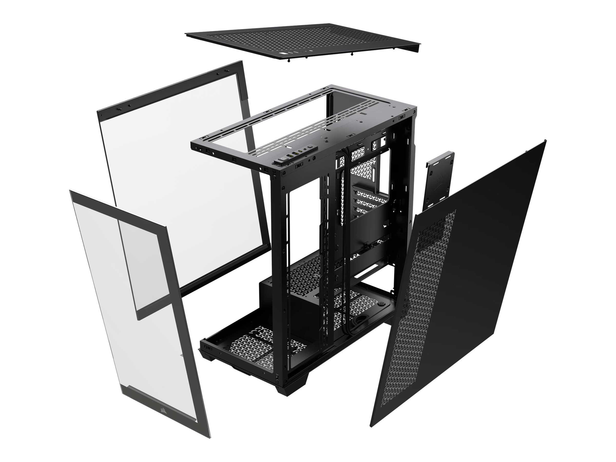 CORSAIR 3500X rūdīta stikla Mid-Tower
