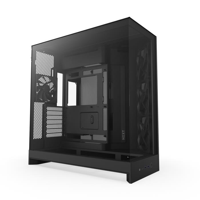 Datora korpuss NZXT H9 Flow MidiTower ATX Melns