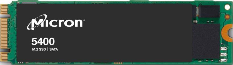 Micron 5400 Pro 240GB M.2 SATA SSD disks lasīšana 540 MB/s