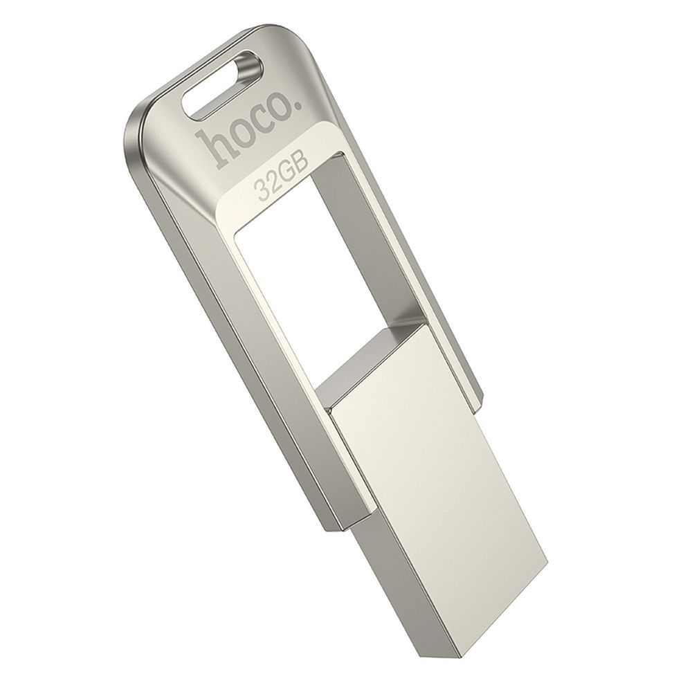 Флешка 32ГБ USB 3.0 (USB A) Hoco UD16 никель