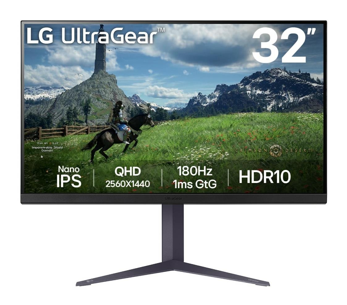 LG 32GS85Q-B 32 collu spēļu monitors