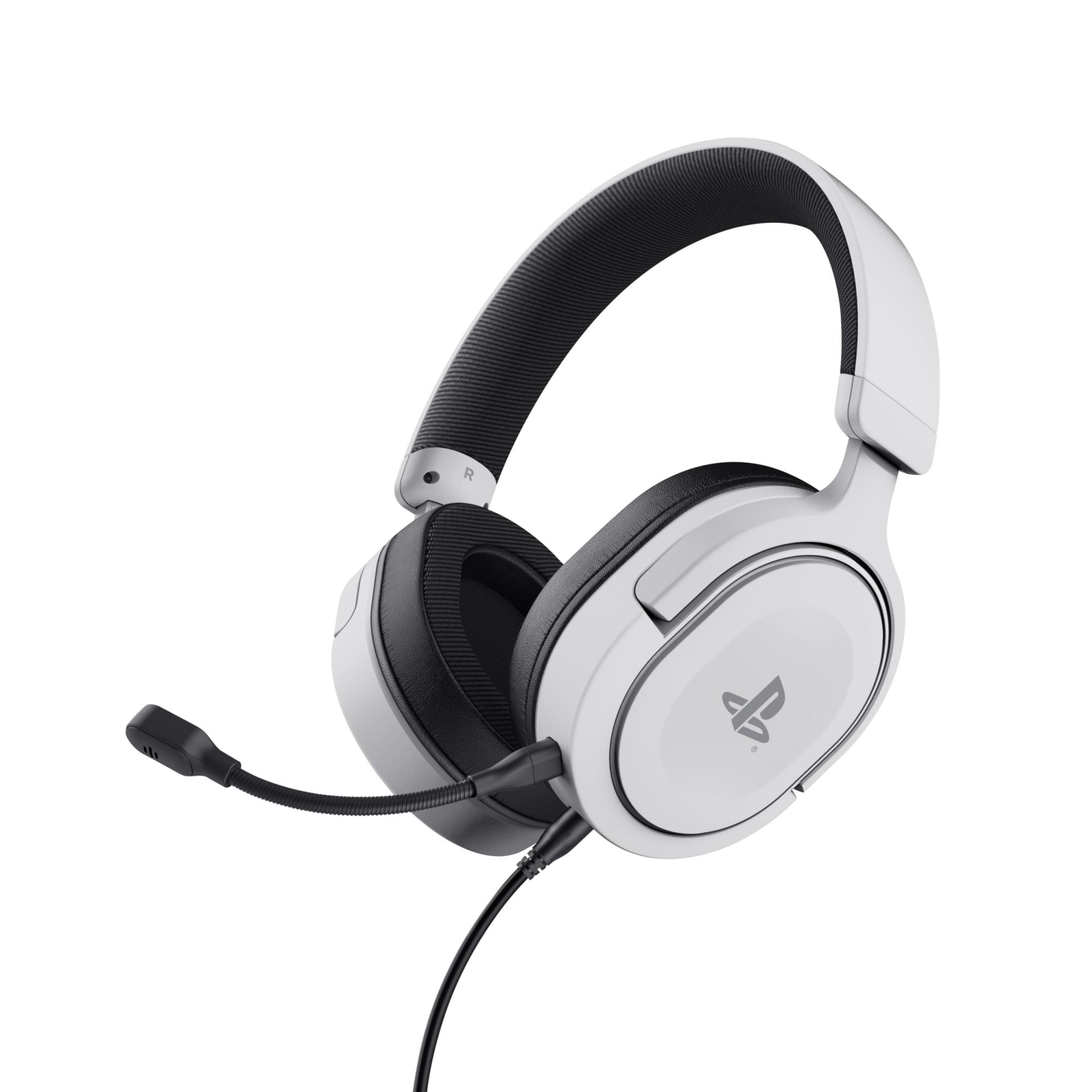 Austiņas TRUST GXT498W Forta baltas