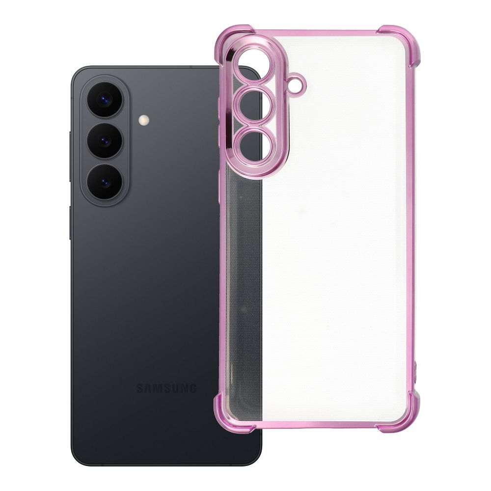 ANTISHOCK ELECTRO korpuss priekš SAMSUNG S26 Plus rozā krāsā