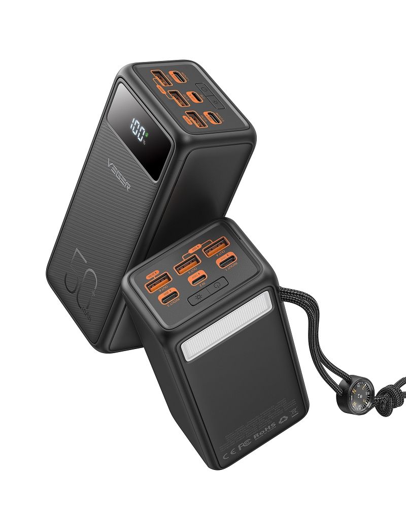 Powerbank Veger Tank Lite (W5001) PD QC3.0 5A 22,5W 50000 mAh black