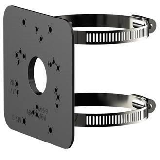 Pole Mount Bracket PFA152-E-B, Melns
