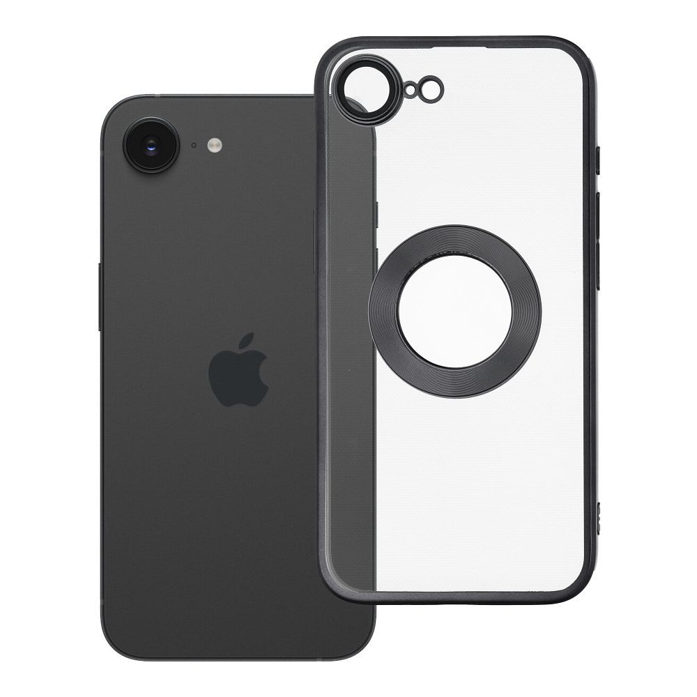 Viedtālruņa apvalks GLAM IPHONE 16e (SE 4 2025) melns