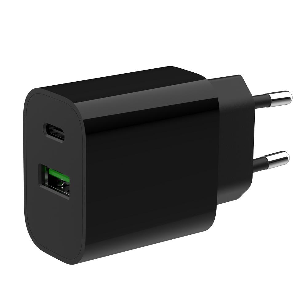 Lādētājs USB Universāls QC3.0/TA-UC-PDQC20-01-BK GEMBIRD