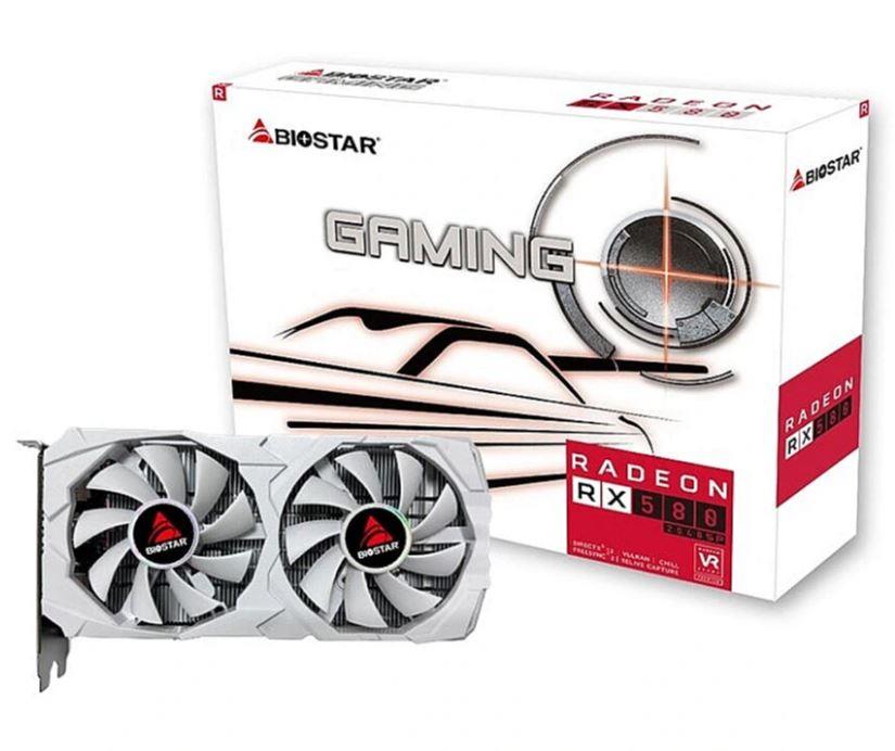 BIOSTAR AMD Radeon RX 580 8 GB GDDR5 256 bit PCI Express x16 3.0 VA5825RQ82 (Graphics Card)