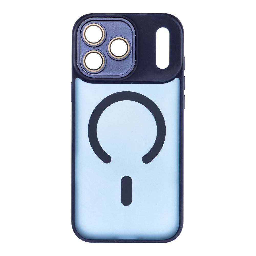 Чехол для iPhone 17 PRO MAX Variete Mag Cover совместимый с MagSafe тёмно-синий