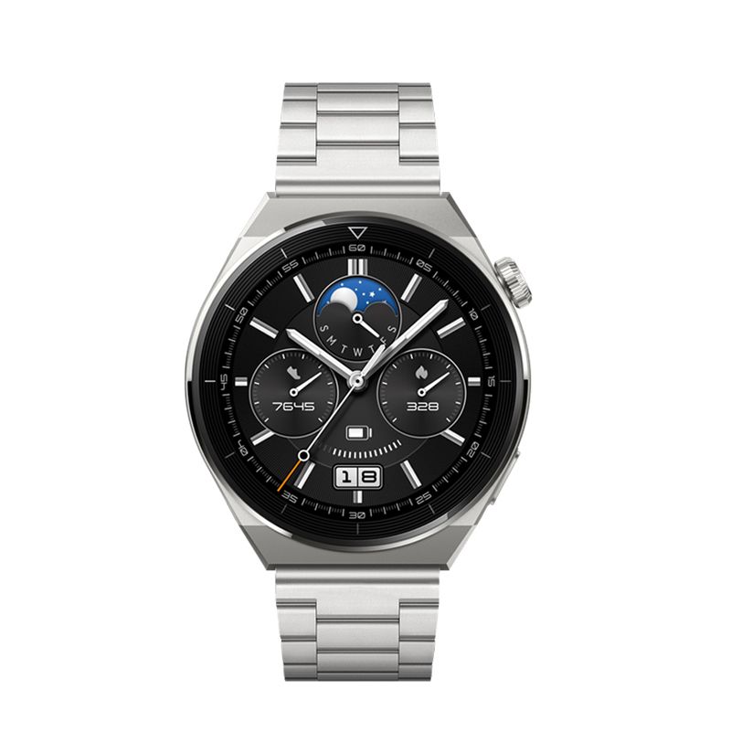 Strap to Samsung Galaxy Watch Forcell F-Design FS06 steel clasp 22 mm silver