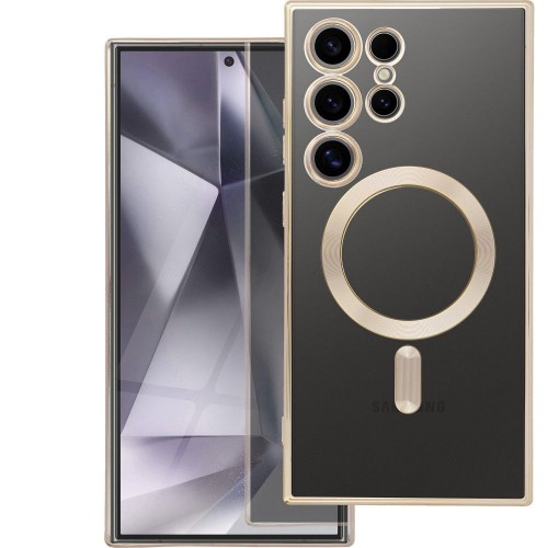 Telefona maciņš "Electro Mag Cover" Samsung S931 S25 zeltains