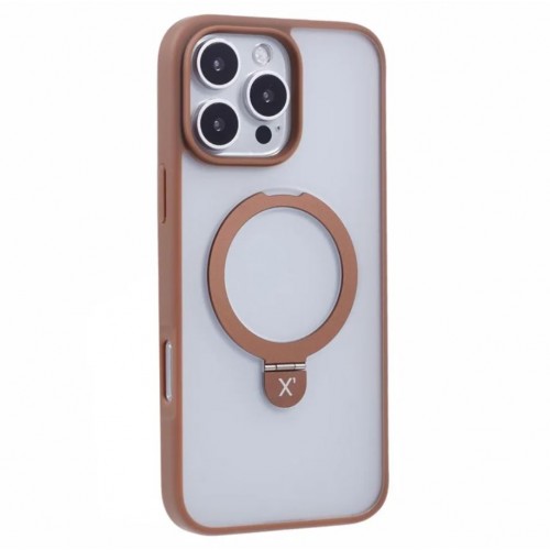 Maciņš X-Level "Pithy Stone II" Apple iPhone 16 Pro / Titanium Gold /