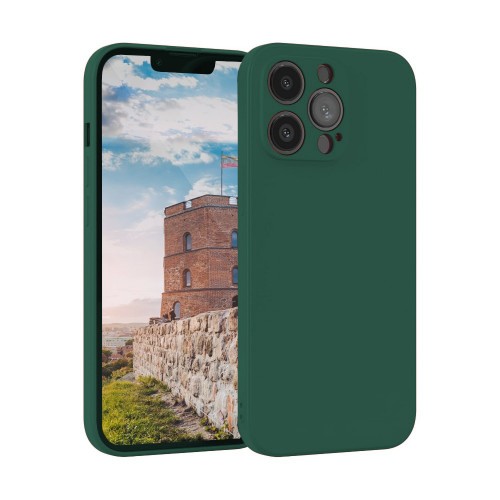 Telefona maciņš Liquid Silicone Edge Xiaomi Poco X4 GT (smaragdzaļš)