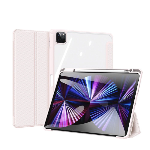 Maciņš Dux Ducis Toby priekš Samsung X210/X215 (Tab A9 Plus) X230/X236 (Tab A11 Plus) rozā