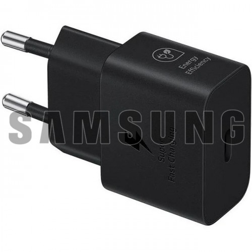 Lādētājs Samsung EP-T4511 melns 45W (ar iepakojumu) + Type-C 180cm kabelis (100% oriģināls)