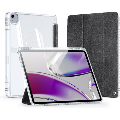 Maciņš Dux Ducis Unid priekš Apple iPad Air 13 (2025) / Air 13 (2024) / iPad Pro 12.9 (2018 / 2020 / 2021 / 2022) melns