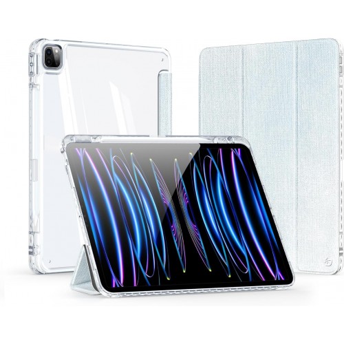 Maciņš Dux Ducis Unid priekš Apple iPad Air 13 (2025) / Air 13 (2024) / iPad Pro 12.9 (2018 / 2020 / 2021 / 2022) zils