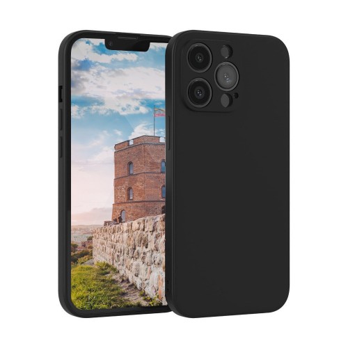 Telefona maciņš Liquid Silicone Edge Xiaomi Poco X4 GT (melns)