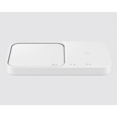 Bezvadu lādētājs Samsung "Duo" EP-P5400TWEGEU Balts 15W (ar lādētājs un kabelis) / 100% Genuine /