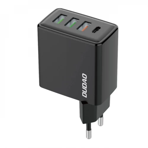 Lādētājs Dudao A5H melns 20W (1xPD / 3xQC3.0)