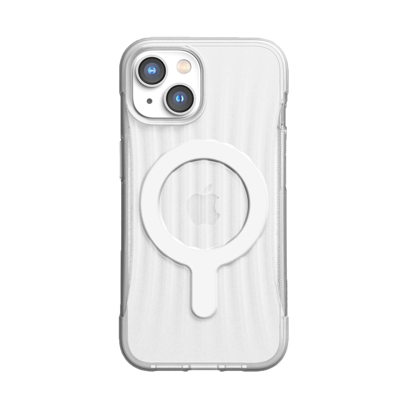 Raptic X-Doria Clutch viedtālruņa apvalks iPhone 14 Plus ar Magnētisko caurspīdīgu aizmugurējo pārklājumu