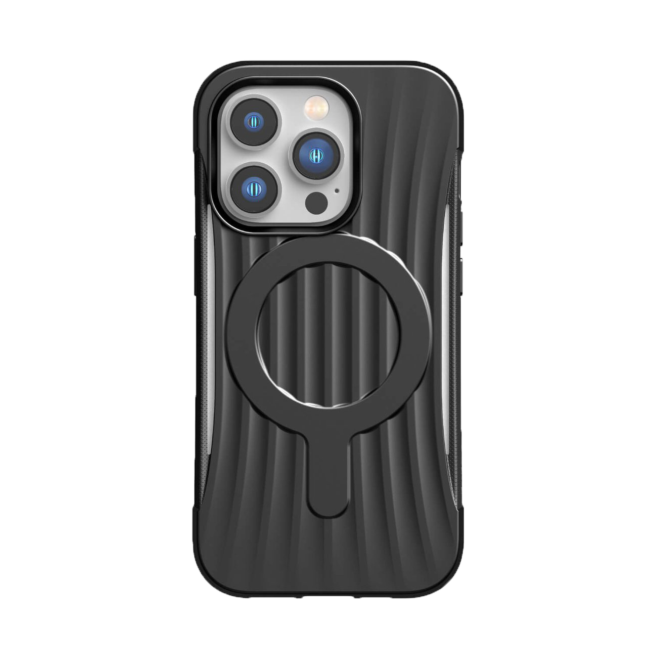 Raptic X-Doria Clutch viedtālruņa apvalks iPhone 14 Pro Max ar Magnētisko melnu aizmugurējo pārklājumu