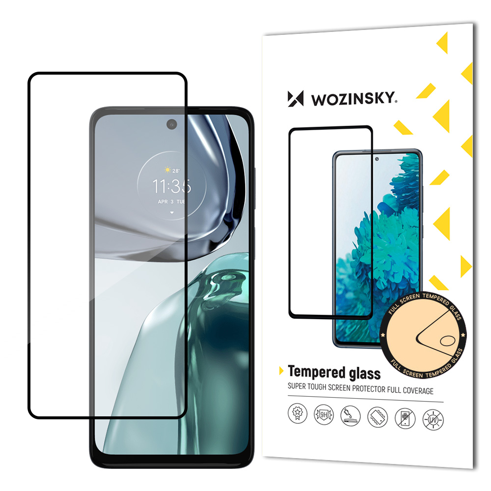 Wozinsky pilna līme rūdītais stikls Motorola Moto G62