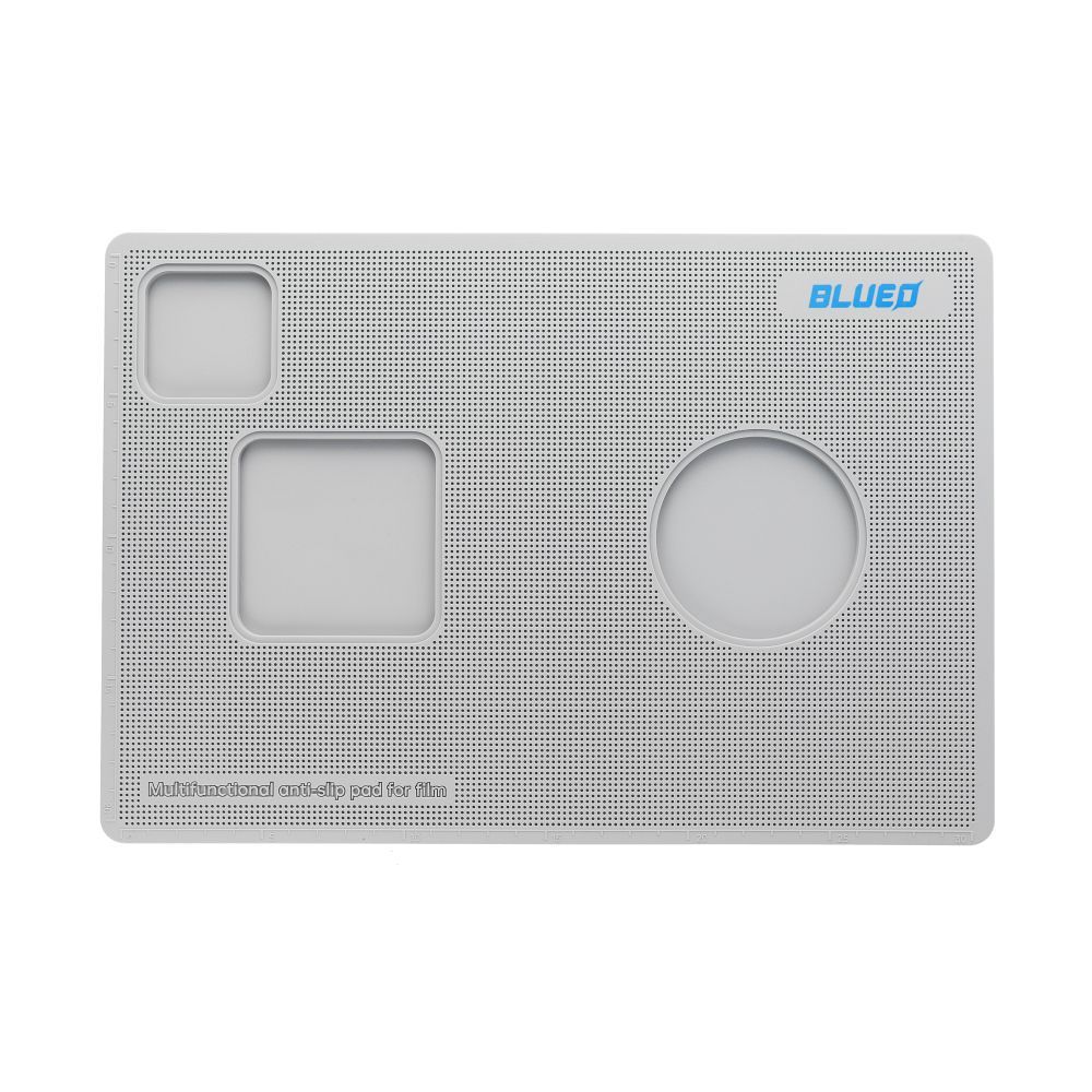 BLUEO tempered glass installation mat