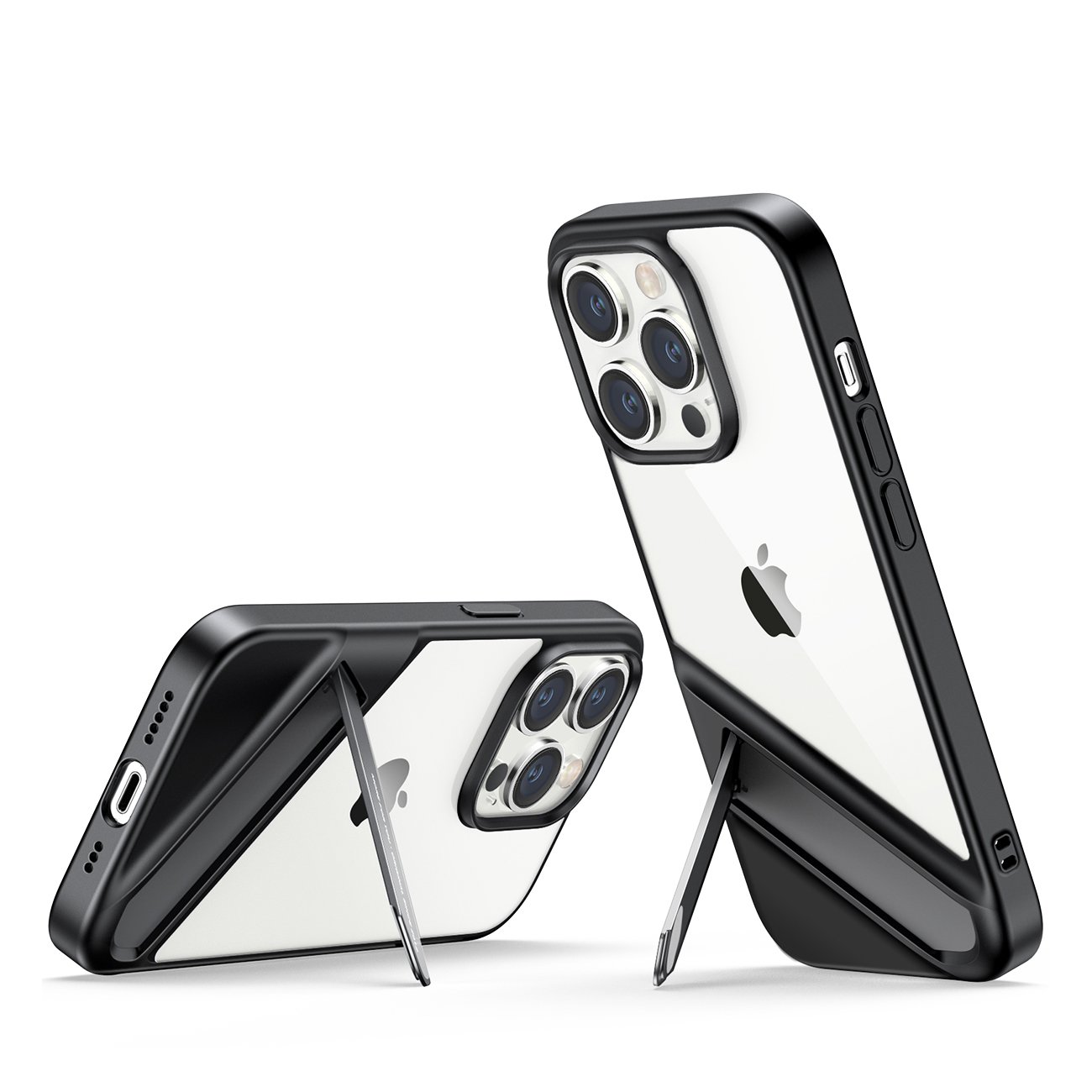 Ugreen LP635 maciņš ar statīvu iPhone 14 Pro melns