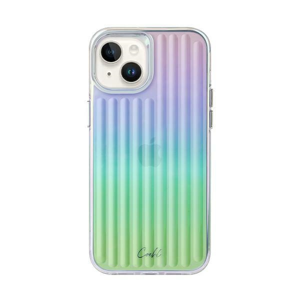 Uniq Coehl Linear viedtālruņa apvalks iPhone 14 - perlamutra