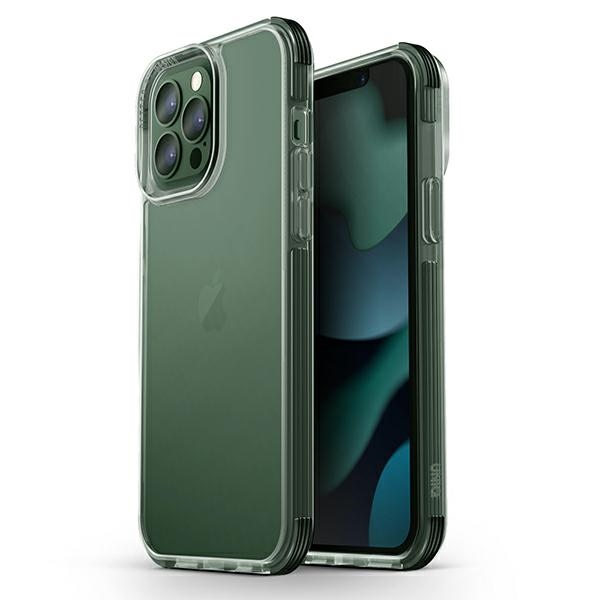 Uniq Combat viedtālruņa apvalks iPhone 13 Pro Max 6.7" - zaļš/zaļš