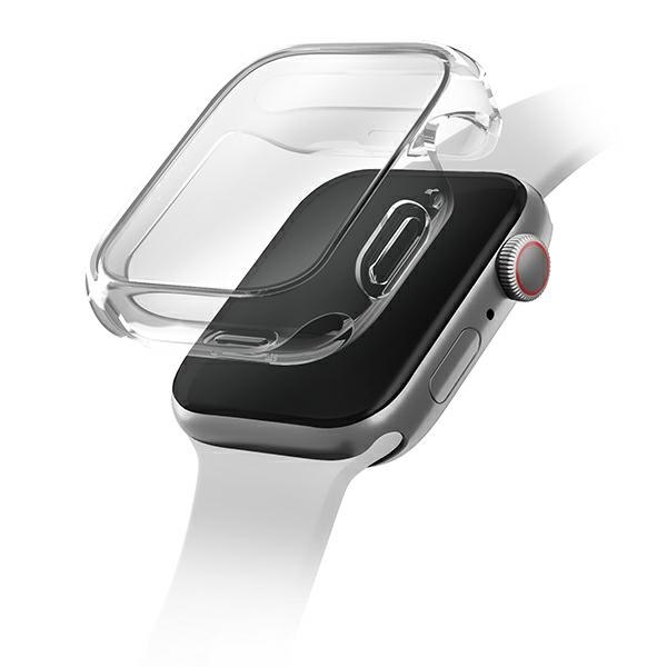 Uniq Garde apvalks Apple Watch 7/8/SE2 45mm - caurspīdīgs