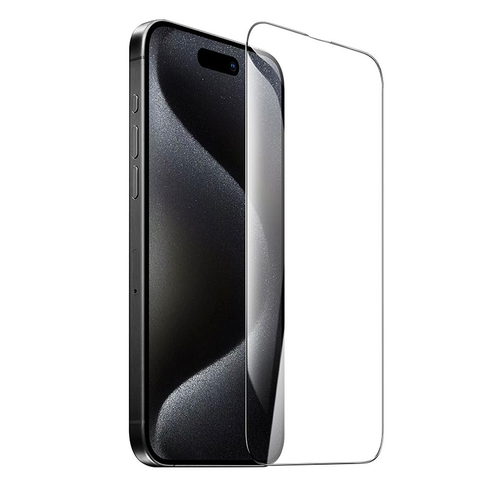 HOCO aizsargstikls HD 5D Guardian shield (komplekts 10-in-1) paredzēts iPhone 16 Pro / 17 / 17 Pro melns (G14)