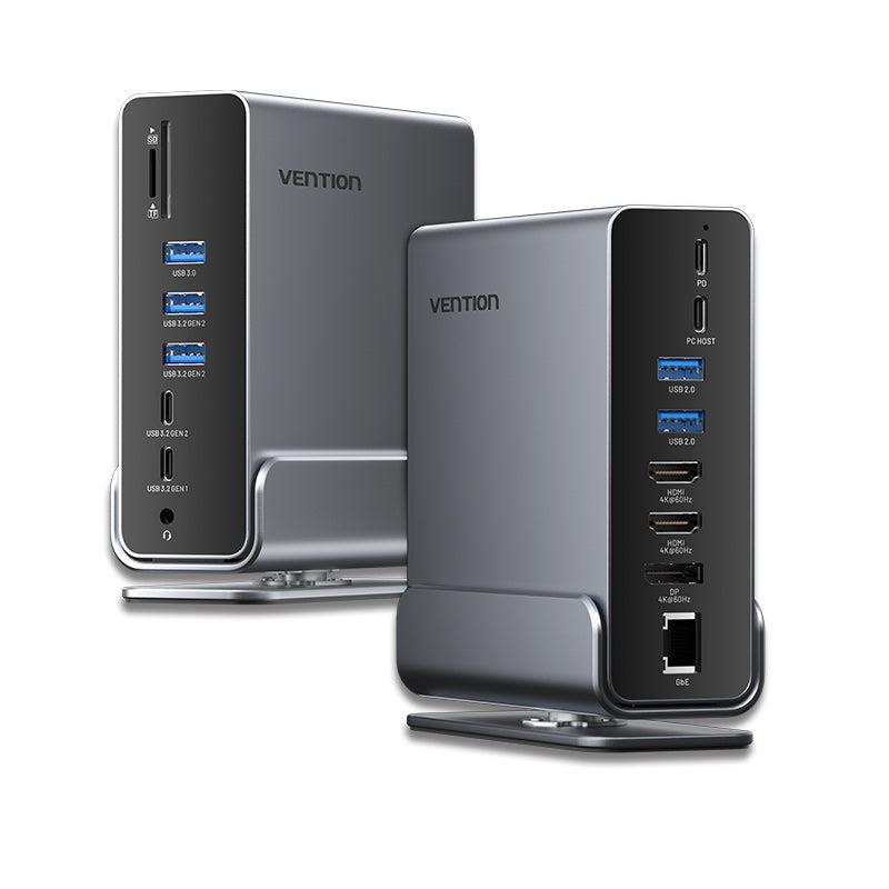 Portatīvā datora doks VENTION 15-in-1 USB-C MST
