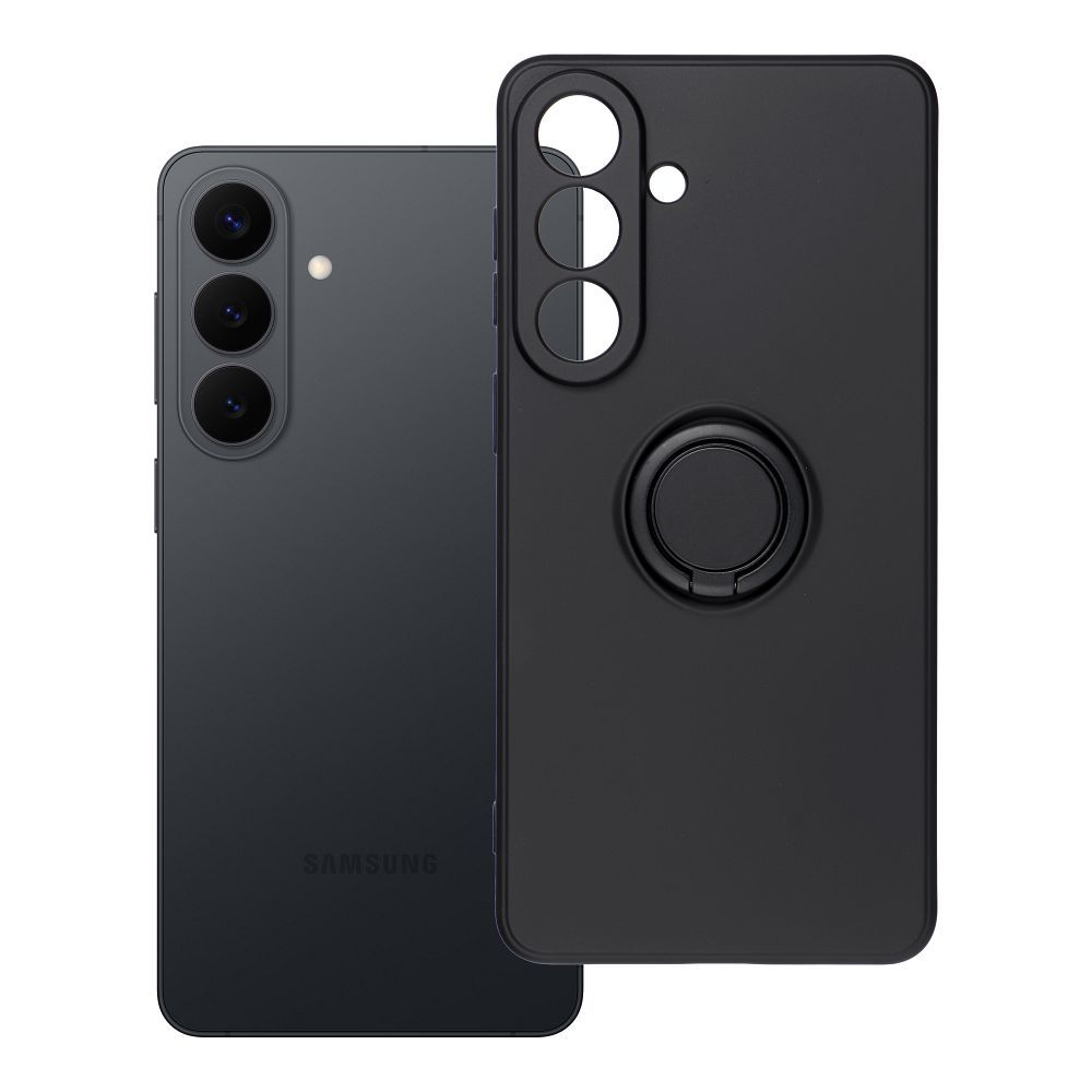 SILIKONA RING apvalks priekš SAMSUNG S26 Plus melns